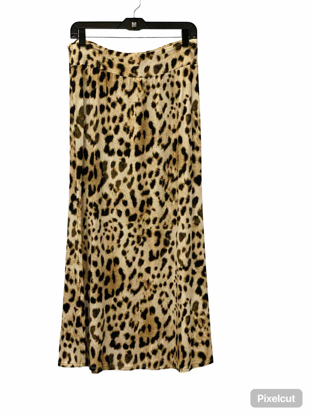 Karen Kane Size M Brown Animal Skirt