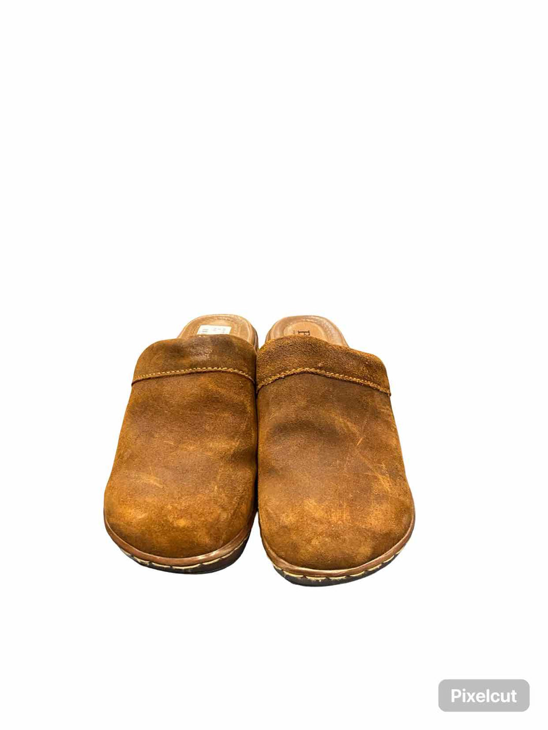 Born Shoe Size 6 Brown Bandy Clogs