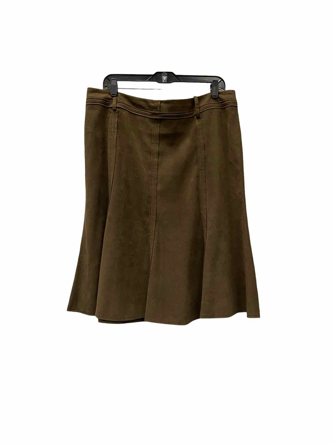 Larry Levine Size 16 Brown Skirt