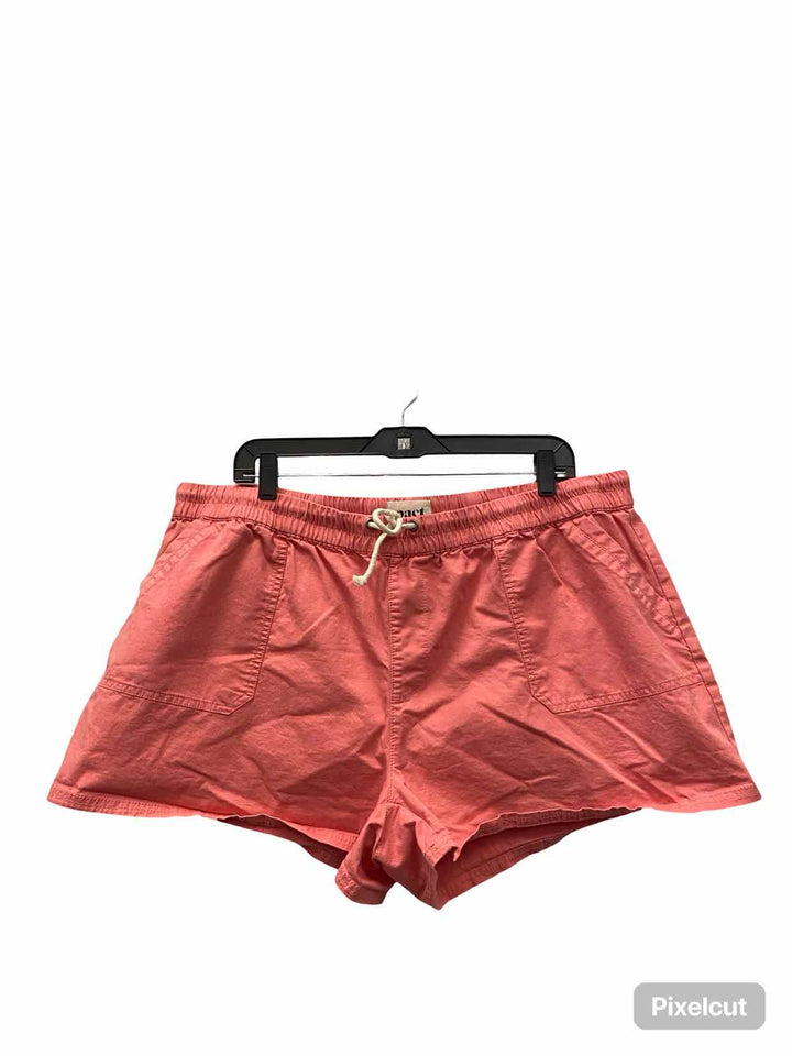 Pact Size XXL Coral 97% organic cotton Shorts