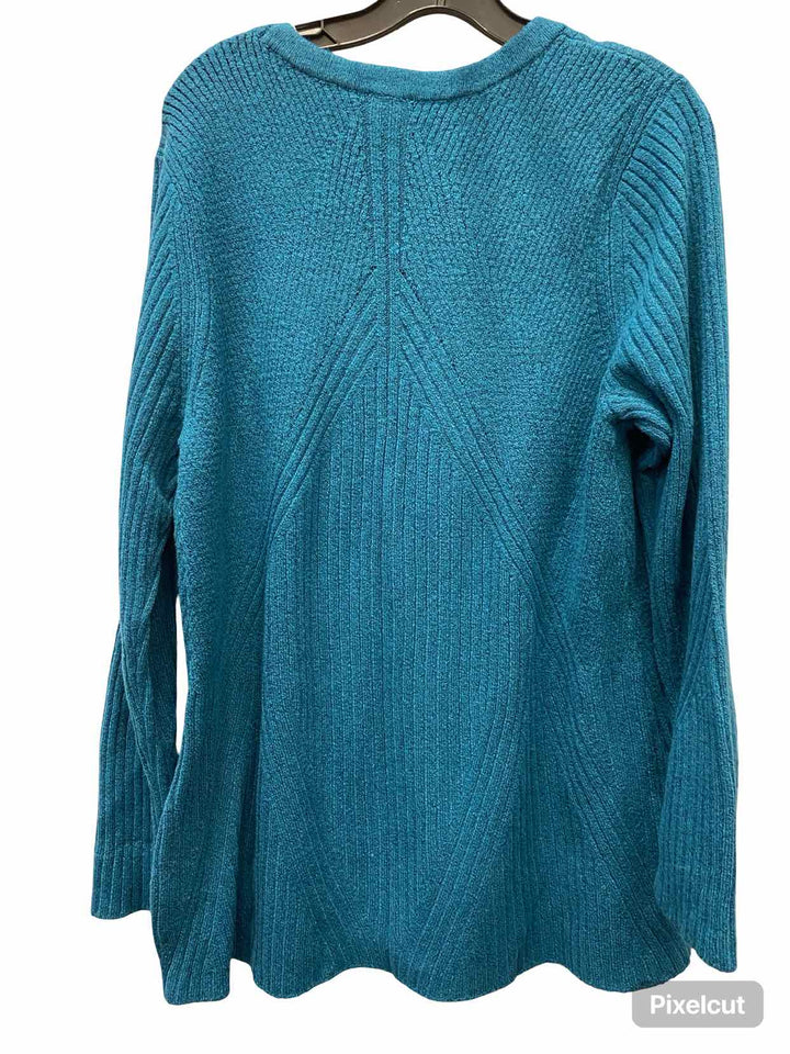 Cabi Size XL Teal Sweater