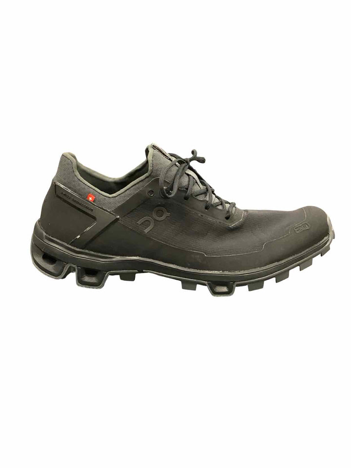 On Cloud Shoe Size 9.5 Black Cloudventure Peak Sneakers