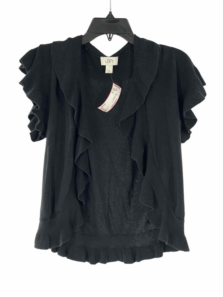 Loft Size S Black Short Sleeve Shirts