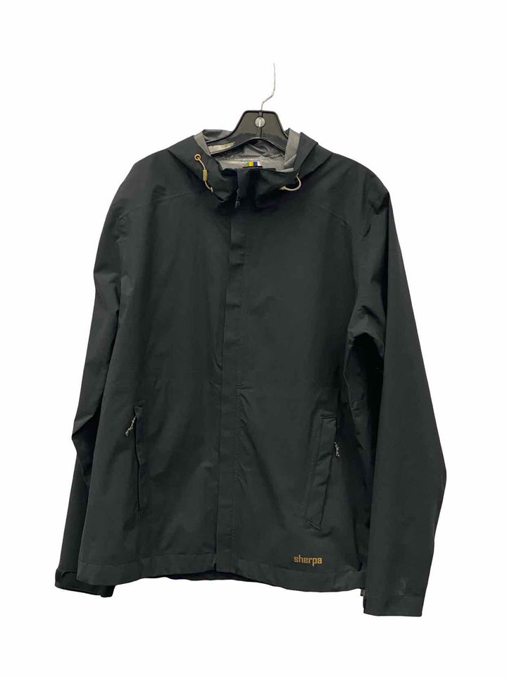 Sherpa Size XL Black Coat(short)