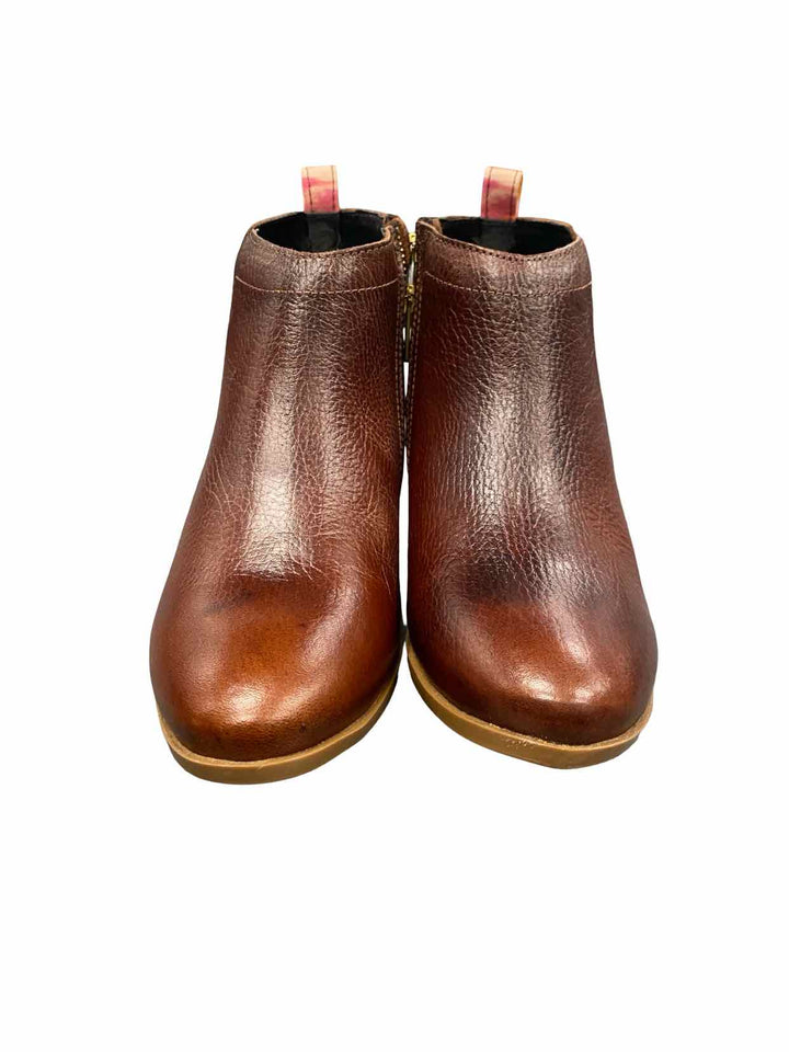 Inkkas Shoe Size 7 Brown Leather NWOT Boots(Ankle)