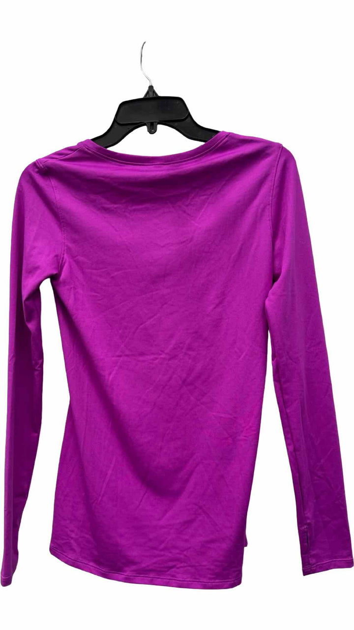 Under Armour Size S Purple Athletic Long Sleeve