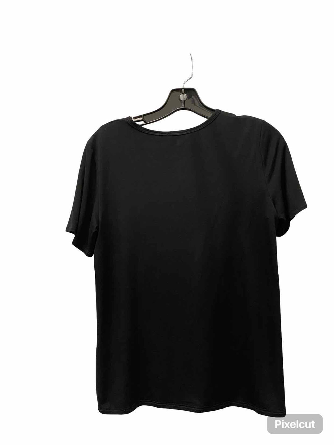 Eileen Fisher Size MP Black Short Sleeve Shirts