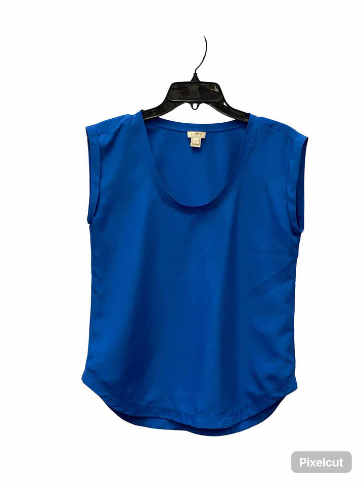 J Crew Size 2 Blue Tank Top