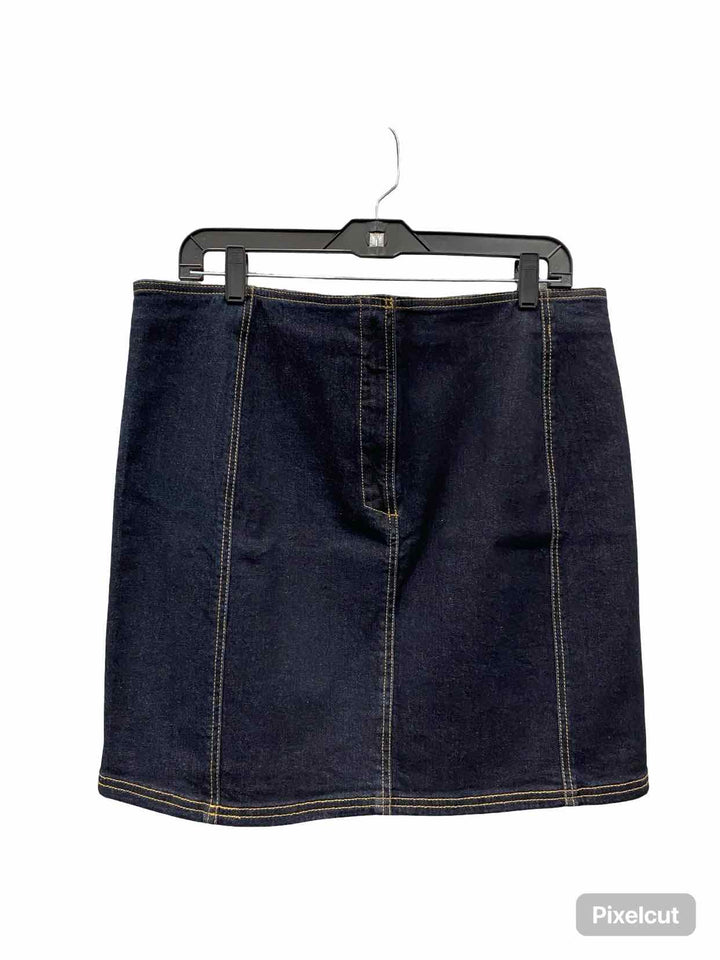 Le Chateau Size L Denim Skirt