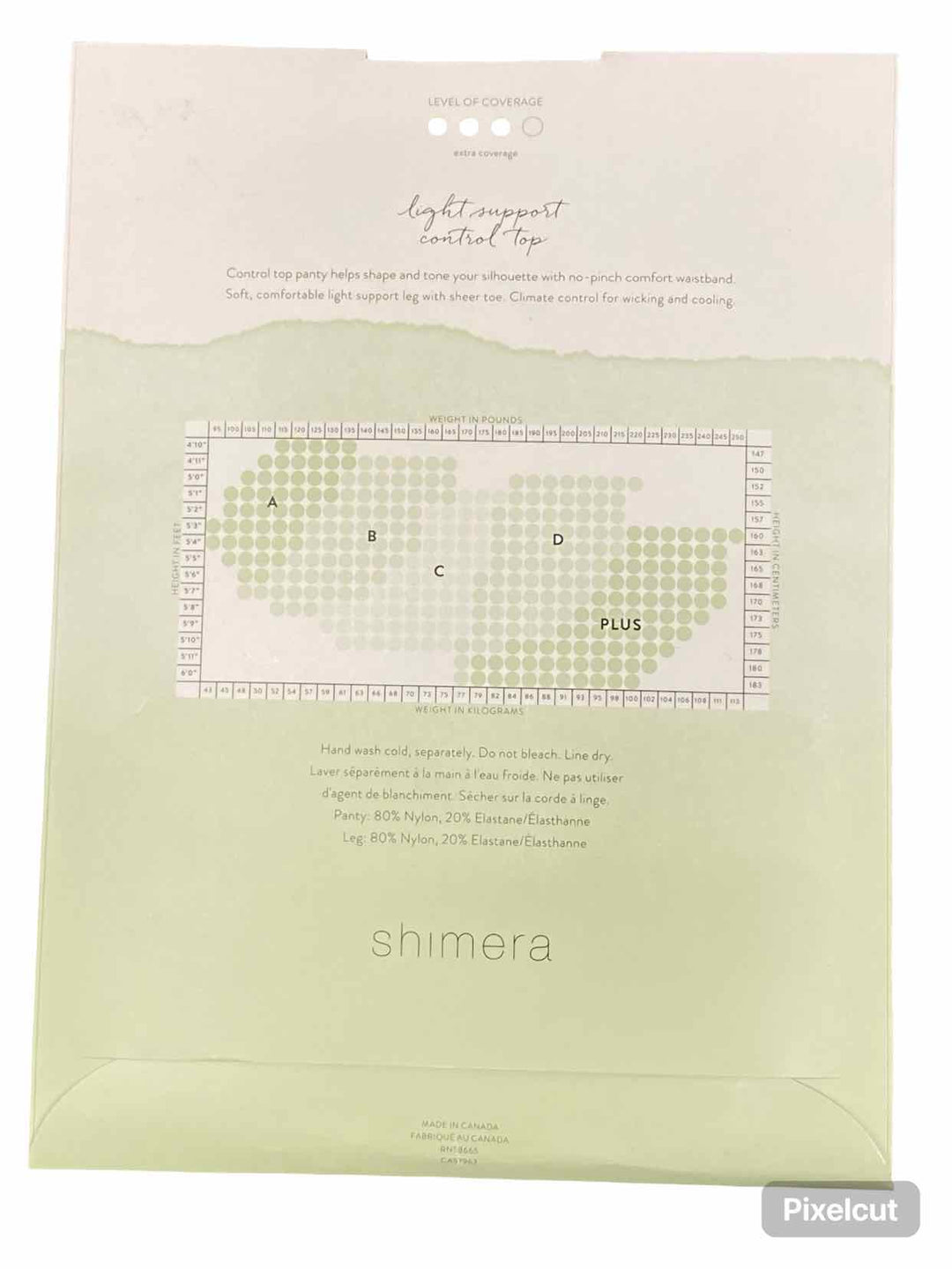 Shimera Jet Black Tights