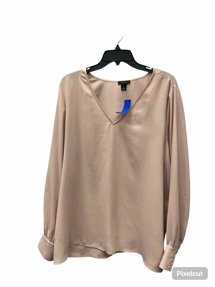 Halogen Size 1X Pink Long Sleeve Shirts