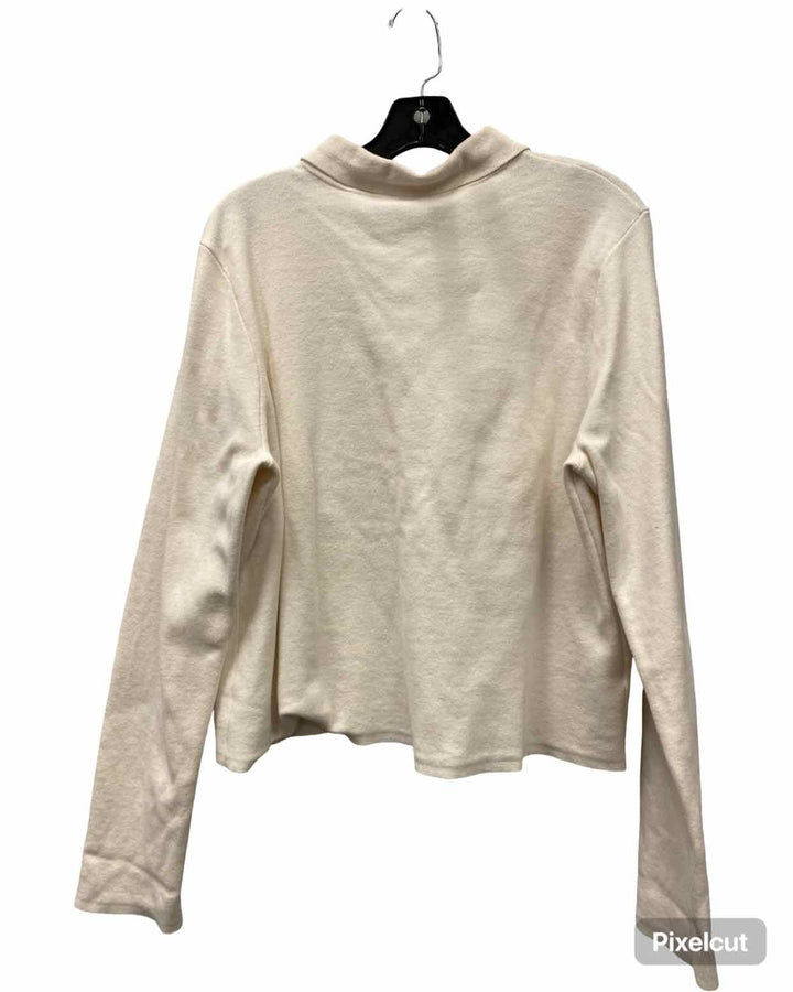 Loft Size L Ivory Sweater