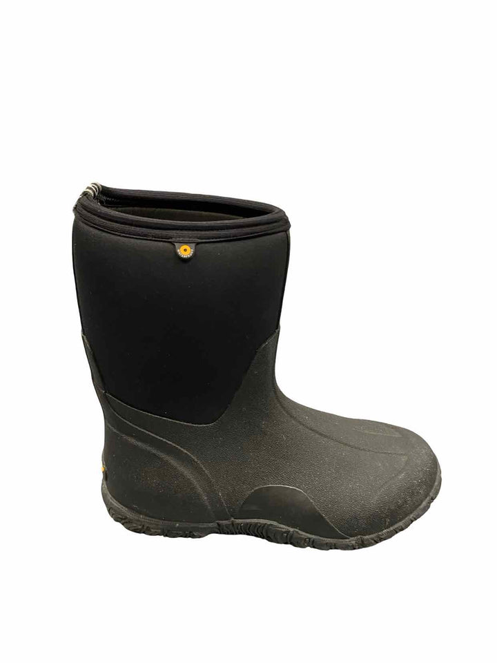 Bogs Shoe Size 8 Black Classic Mid Rain Boots(Ankle)