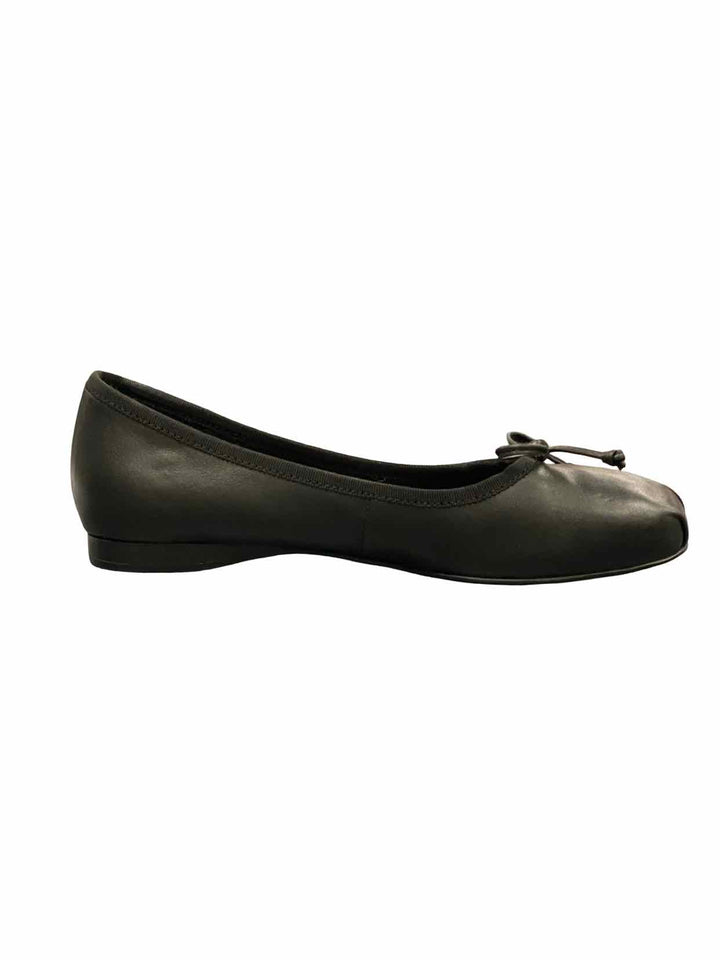 Jeffrey Campbell Shoe Size 6 Black Leather NWT "Tutu" Flats
