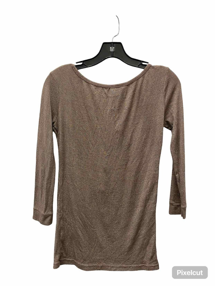 Michael stars Size One Size Brown Beige Vintage Long Sleeve Shirts