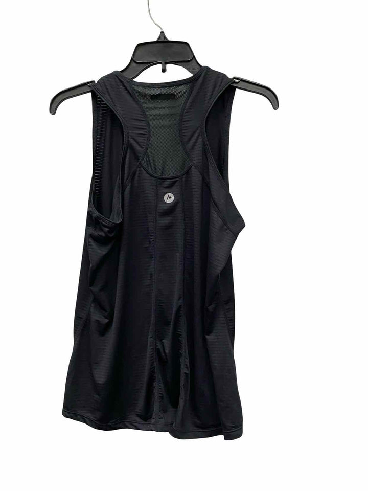 Marmot Size L Black Athletic Tank Top