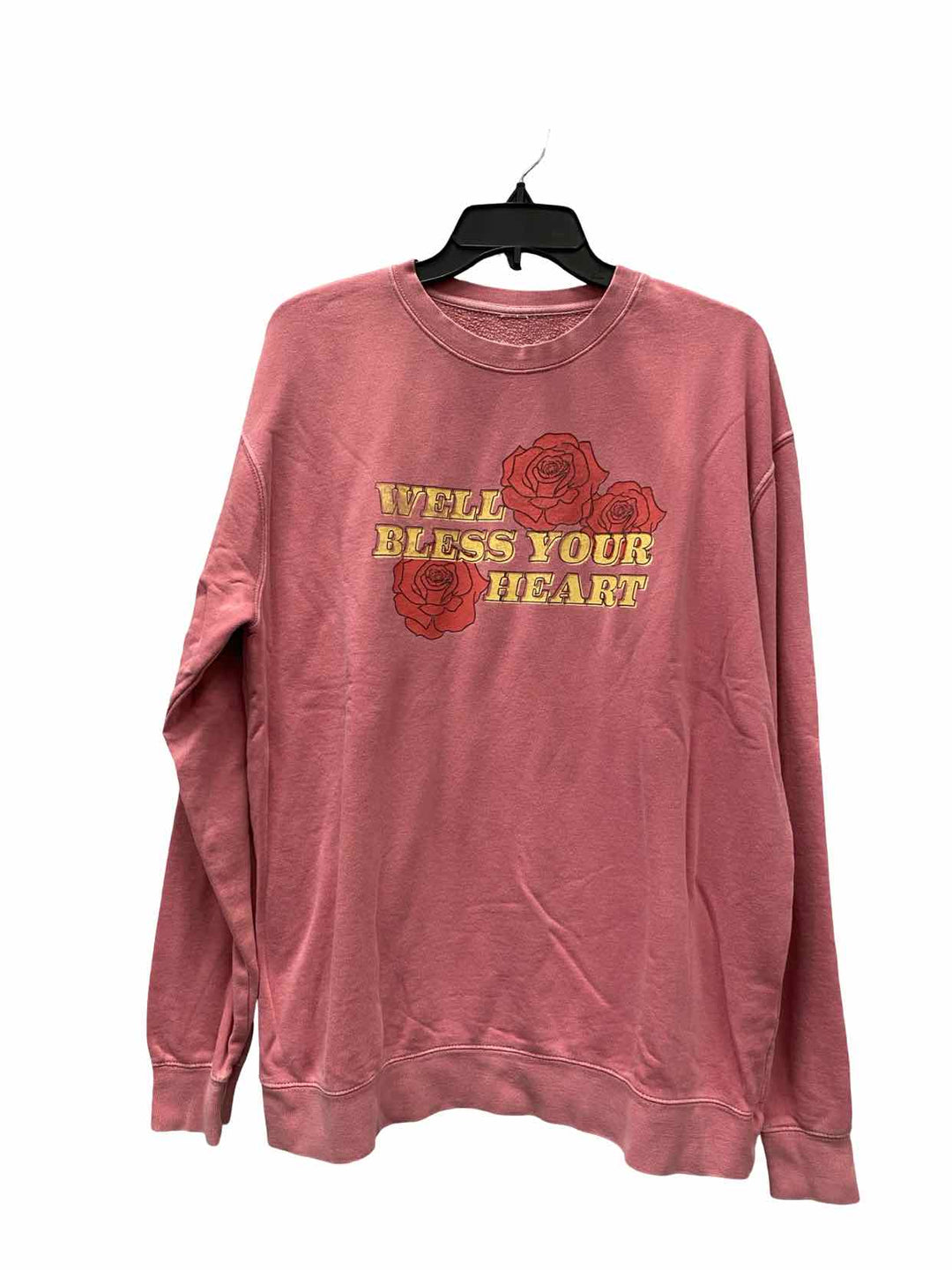 Unknown Brand Size XL Pink Print Sweatshirt