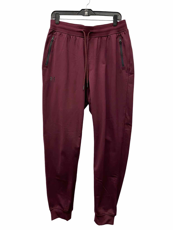 Under Armour Size L Plum Athletic Pants