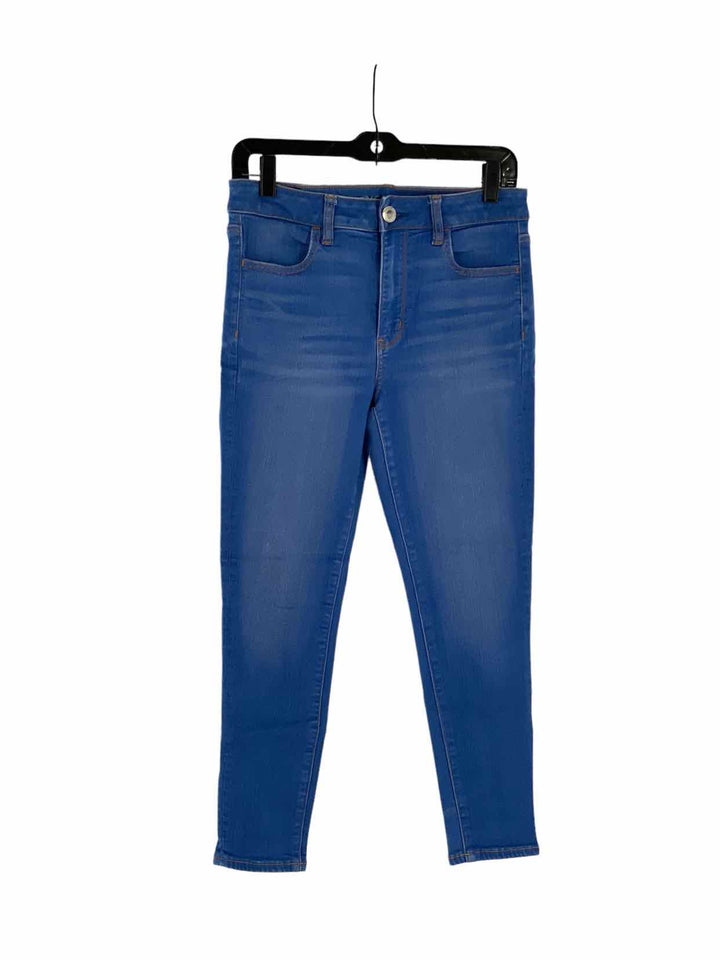 American Eagle Size 8 Neon Blue Pants