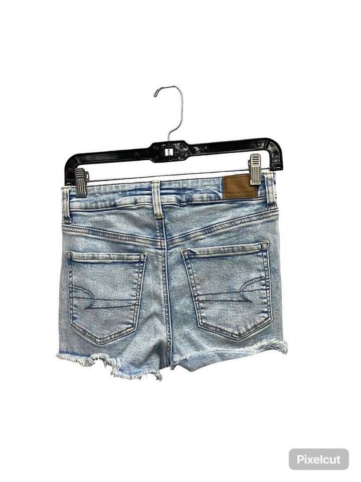 American Eagle Size 4 Blue Denim Shorts