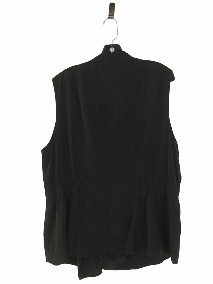 Sejour Size 18 Black Vest