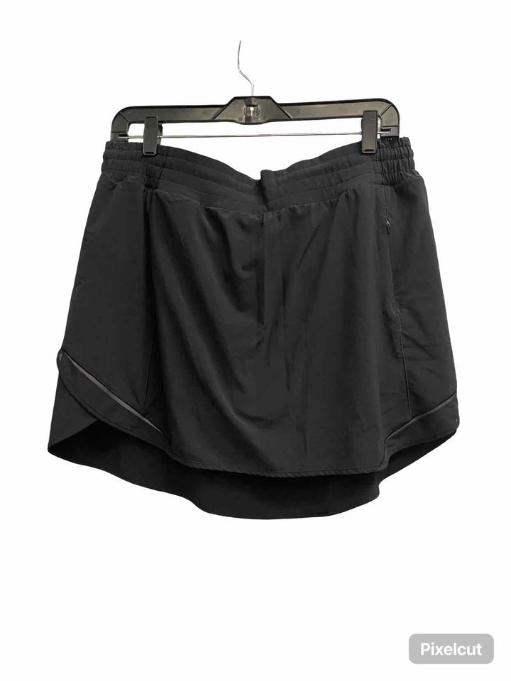 Lululemon Size 14 Black Athletic Shorts