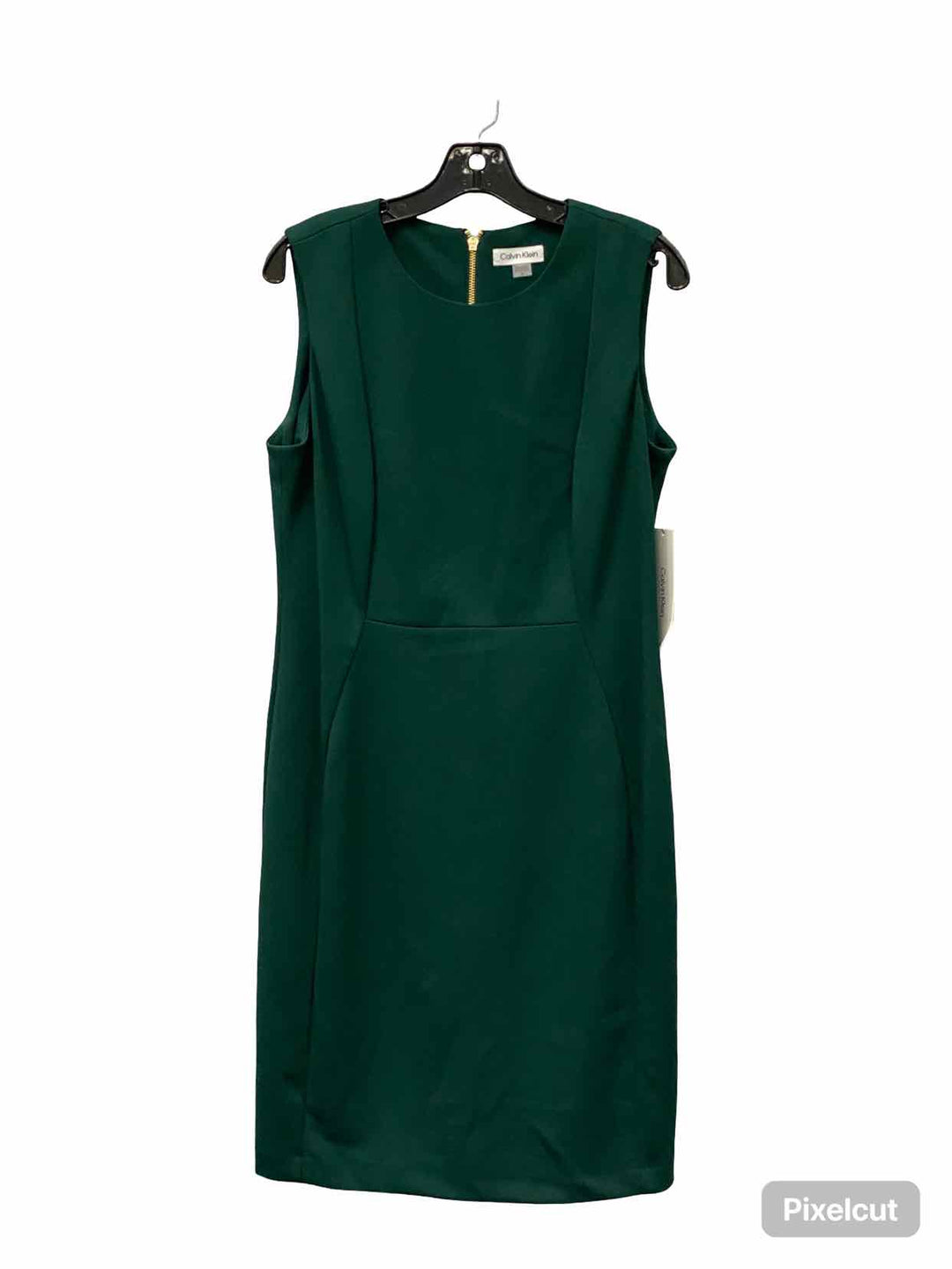 Calvin Klein Size L Green Dress