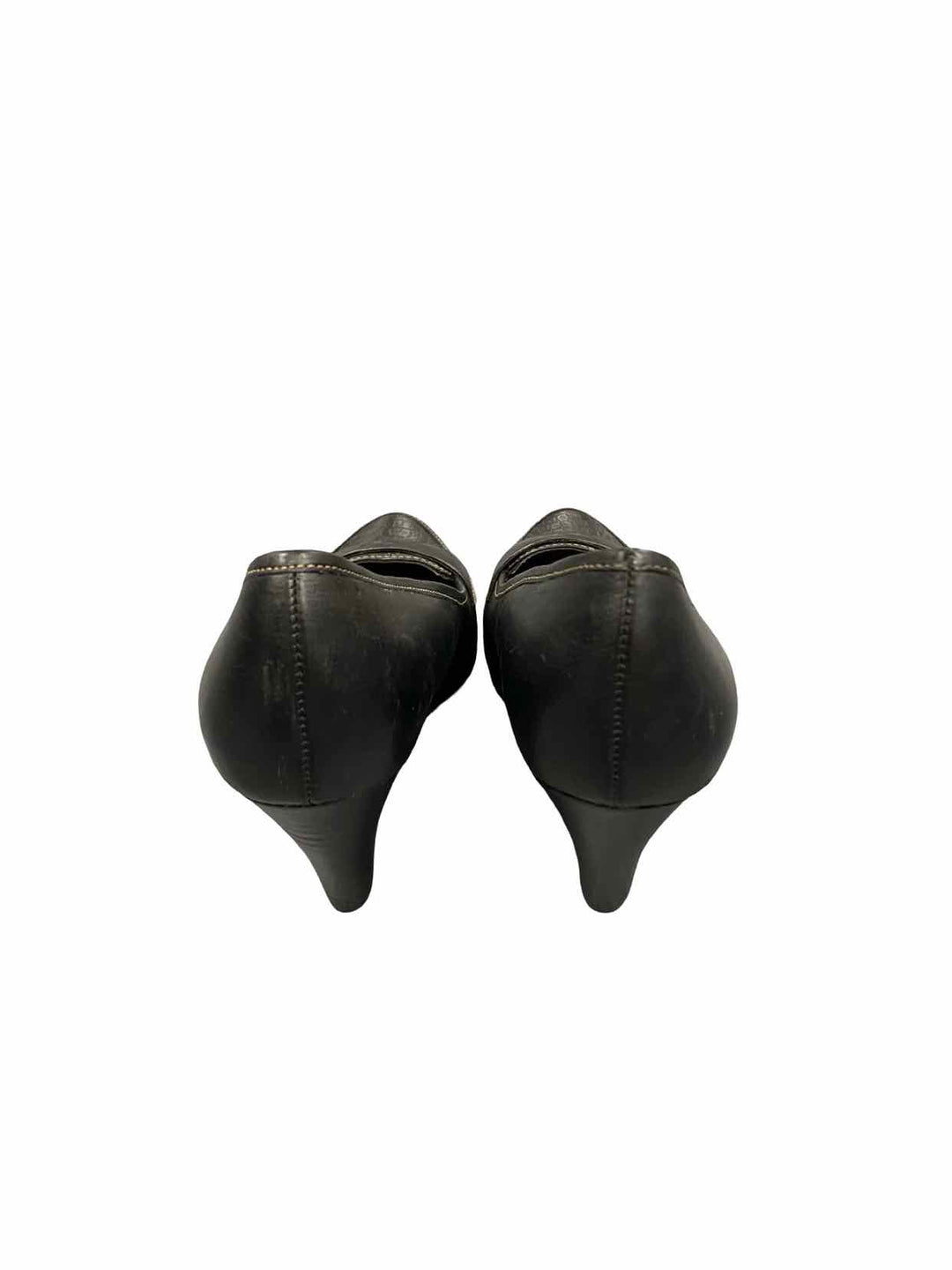 Sofft Shoe Size 8 Black Leather Heels