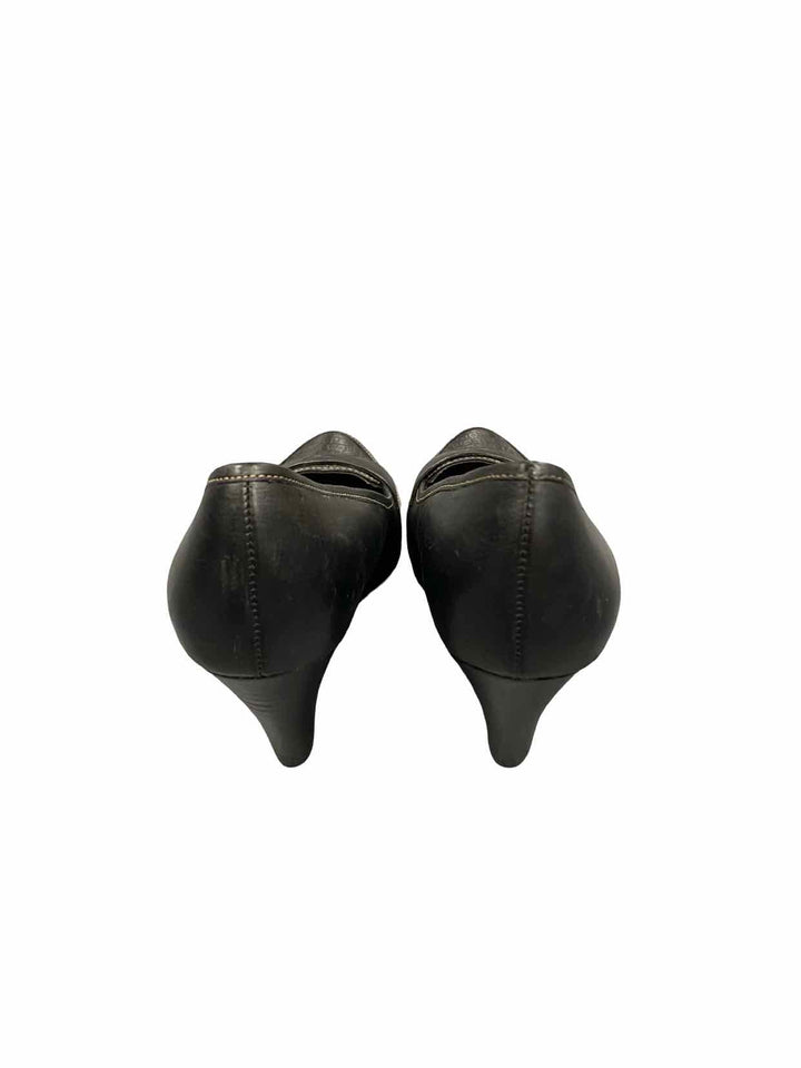 Sofft Shoe Size 8 Black Leather Heels