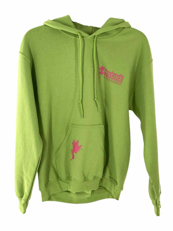 Gildan Size S Green Pink Sweatshirt