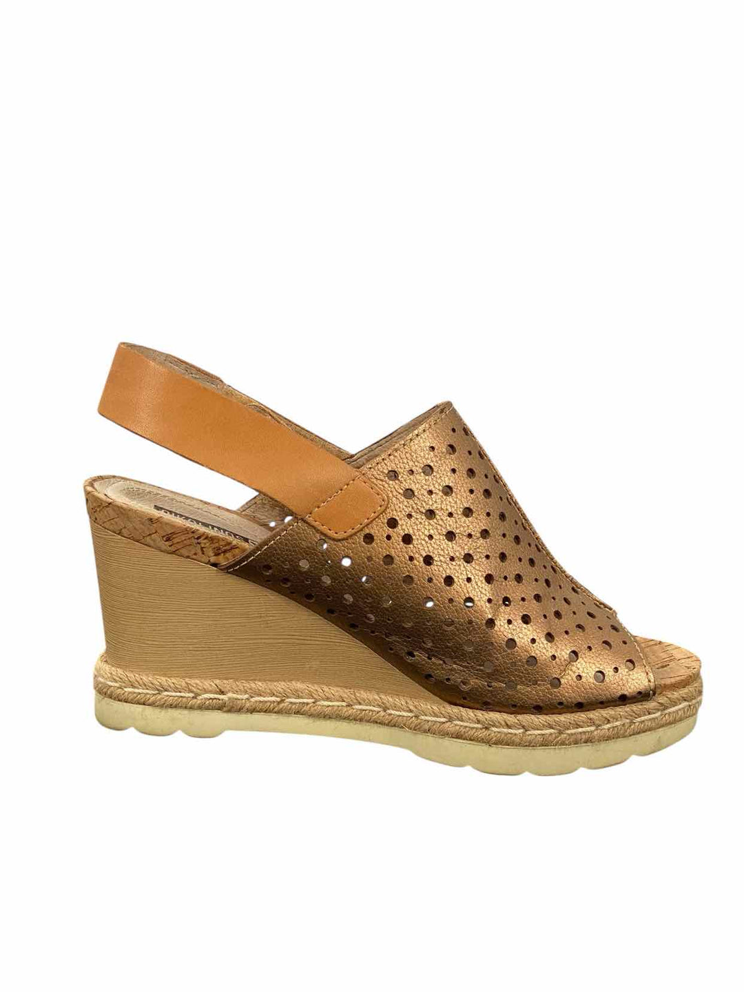 Pikolinos Shoe Size 39 Brown Leather Wedge Heel Sandals