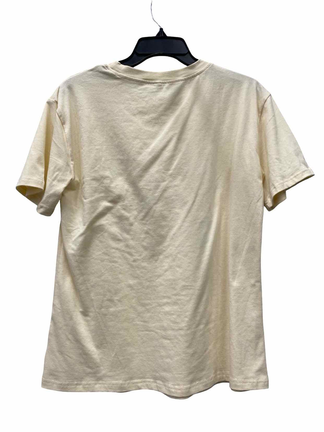Unknown Brand Size M Yellow T-shirt
