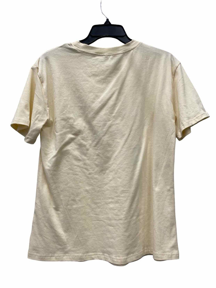 Unknown Brand Size M Yellow T-shirt