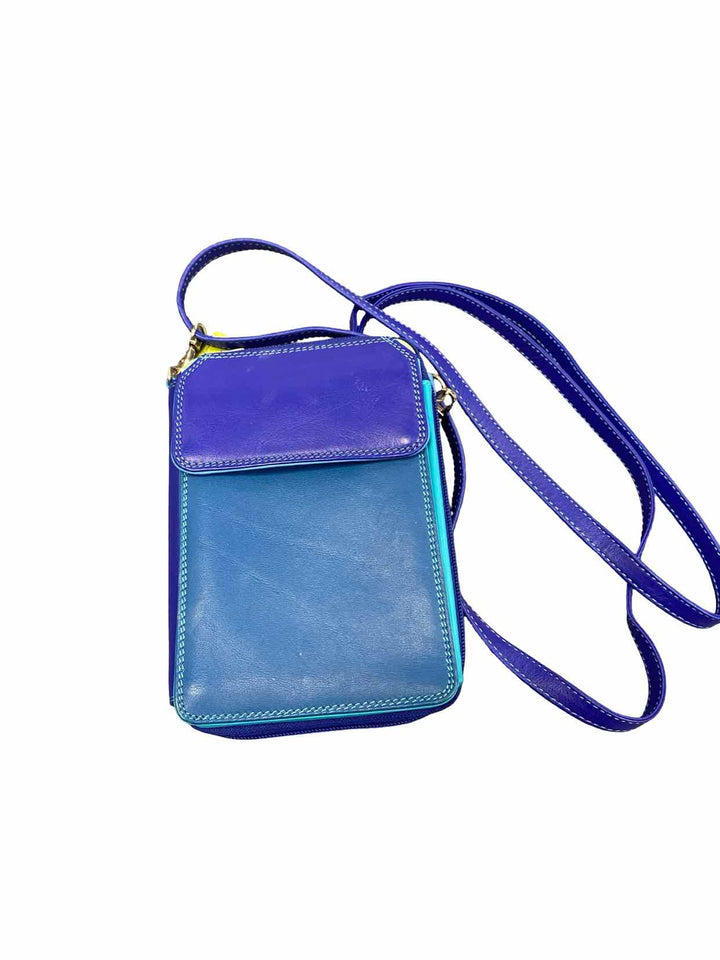 Mywalit Blue Zip Around Wallet