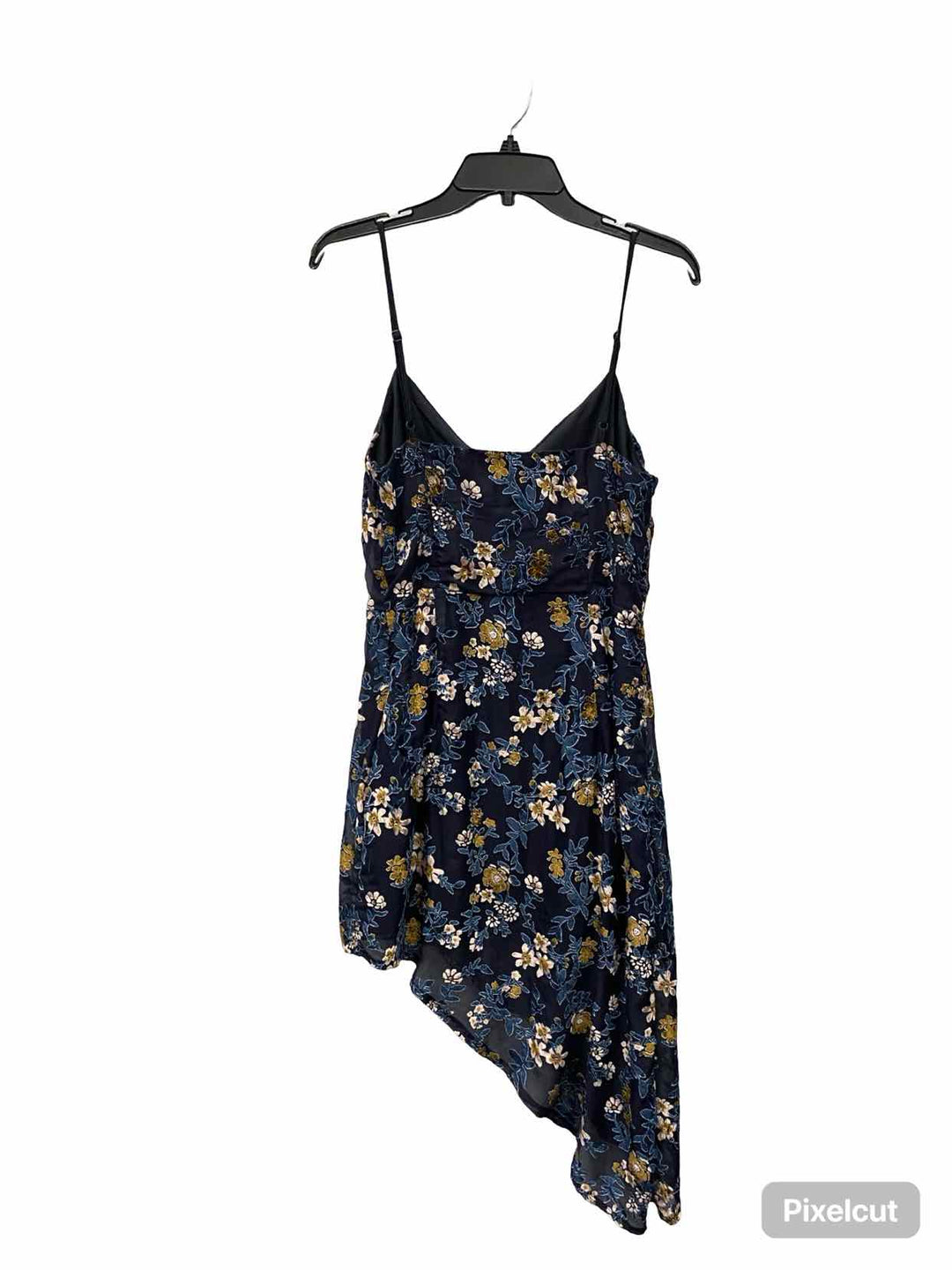 Lulus Size M Navy Pink Floral Dress