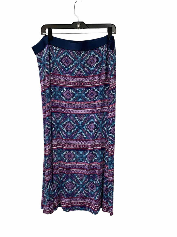J Jill Size XL Purple Skirt