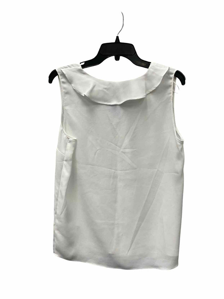 Halston Size M White Tank Top