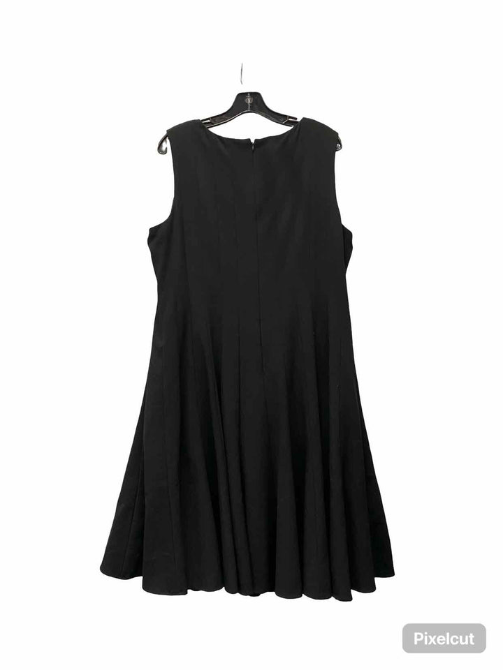 Calvin Klein Size 16W Black Dress