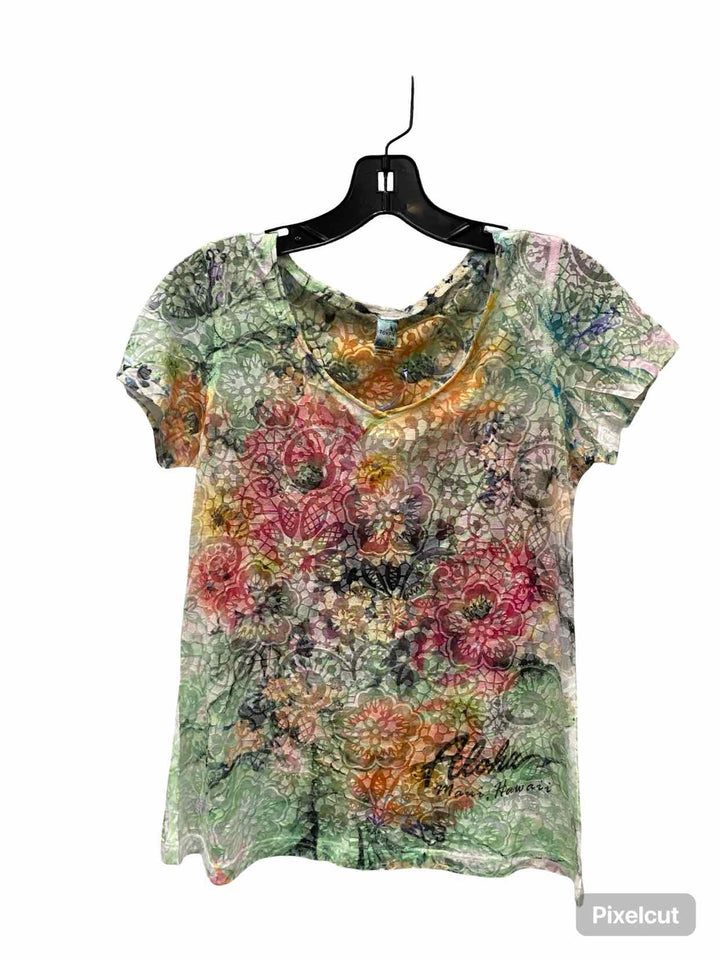 Toppy Size S Green Lace T-shirt