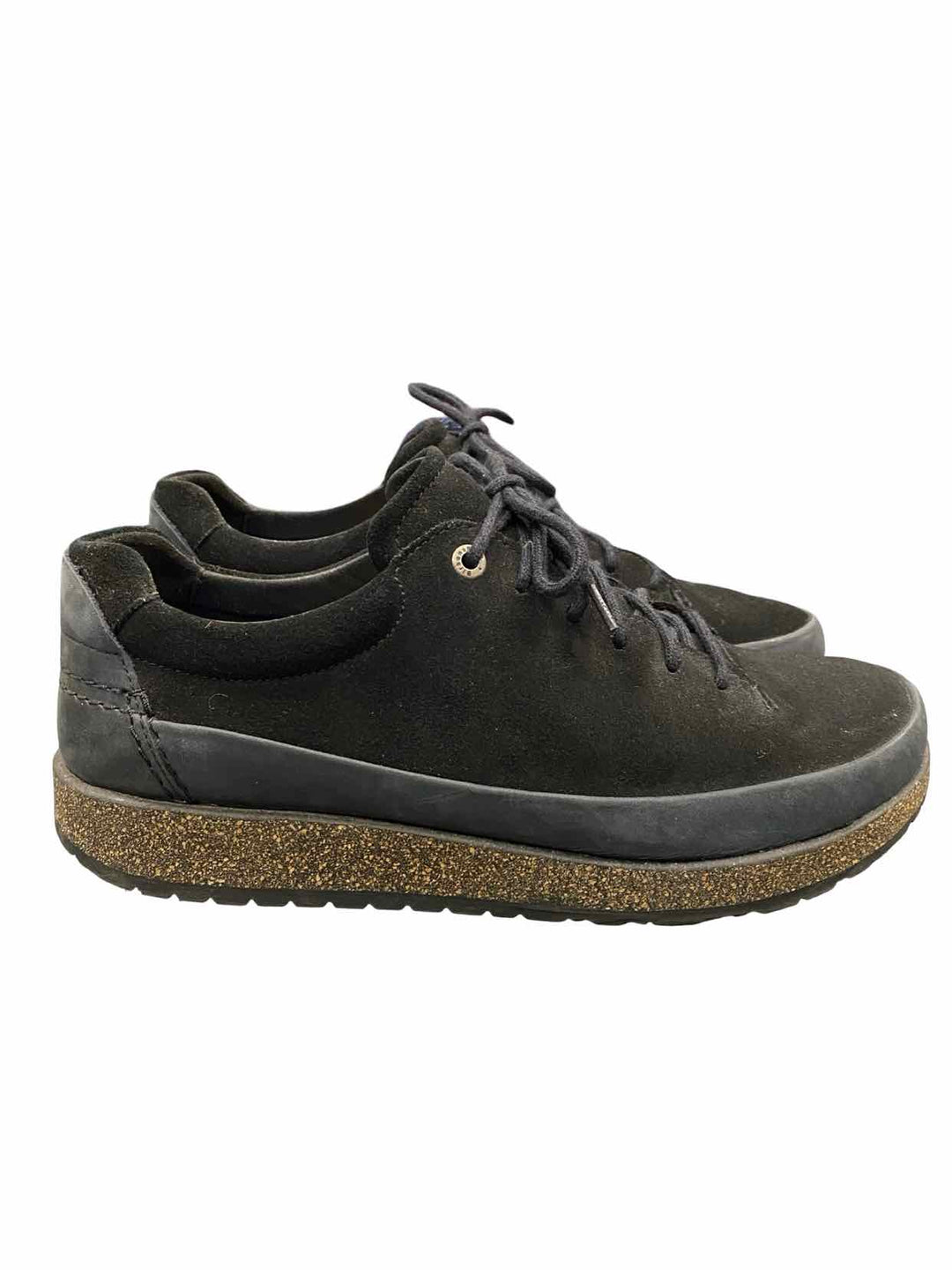 Birkenstock Shoe Size 42 Black Suede Honnef Low Sneakers