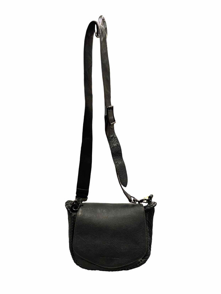 Aimee Kestenberg Black All For Love Saddle Crossbody Purse