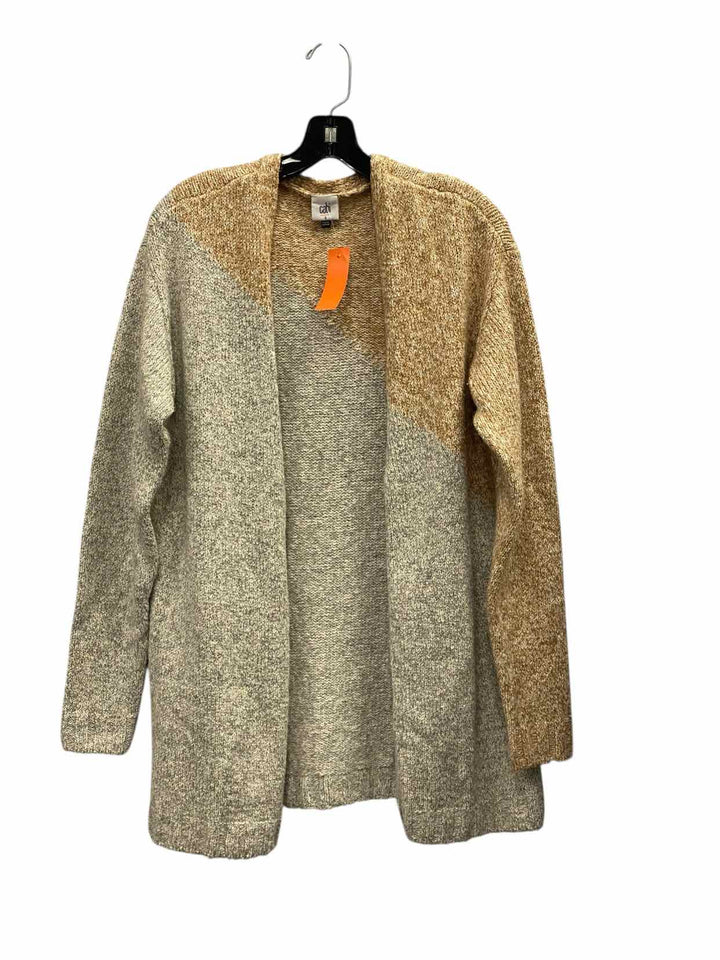 Cabi Size S Brown Grey Sweater