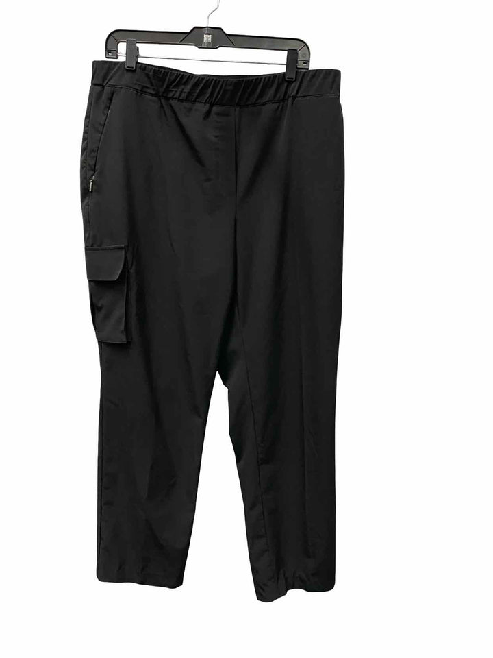 Chico's Size 14 Black Athletic Pants