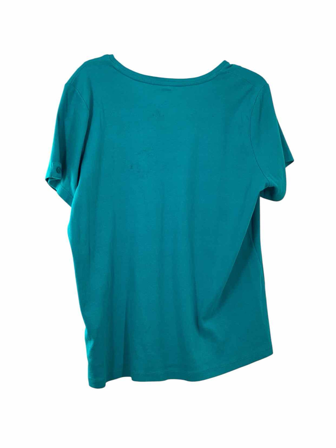 Anne Klein Size 2X Blue T-shirt