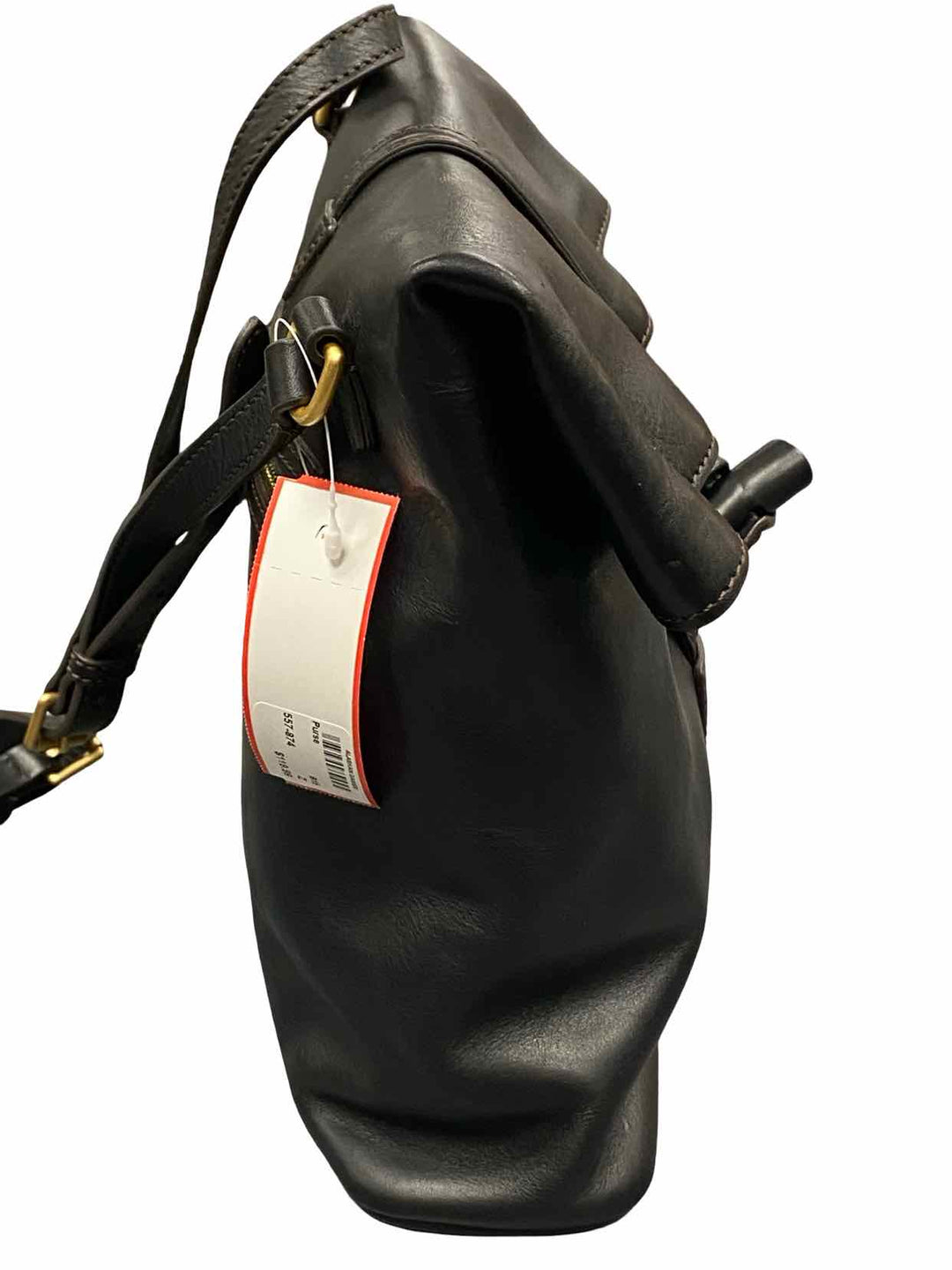 Dooney & Bourke Black Florentine Medium Toggle Crossbody Purse