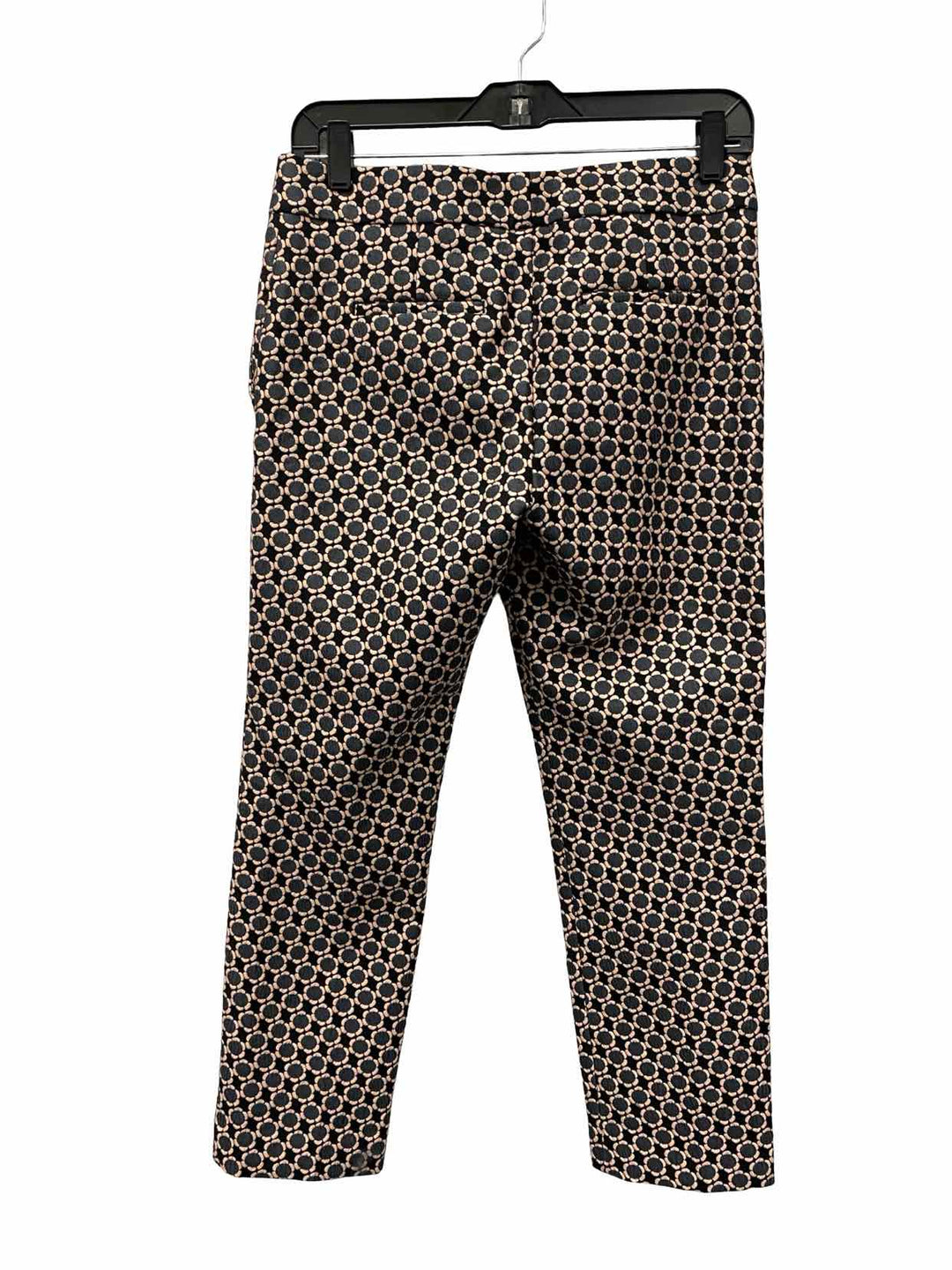 Ann Taylor Size 2P Pink Black Floral Pants