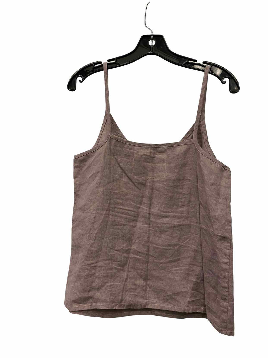 Not Perfect Linen Size S Light Lavander 100% Linen Tank Top