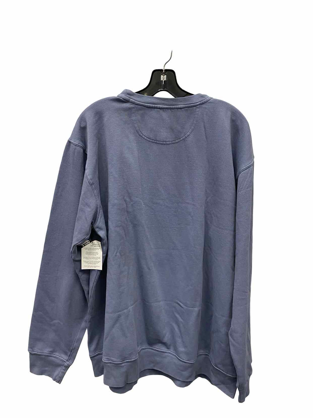 Unknown Brand Size XL Blue 80% Cotton Sweatshirt