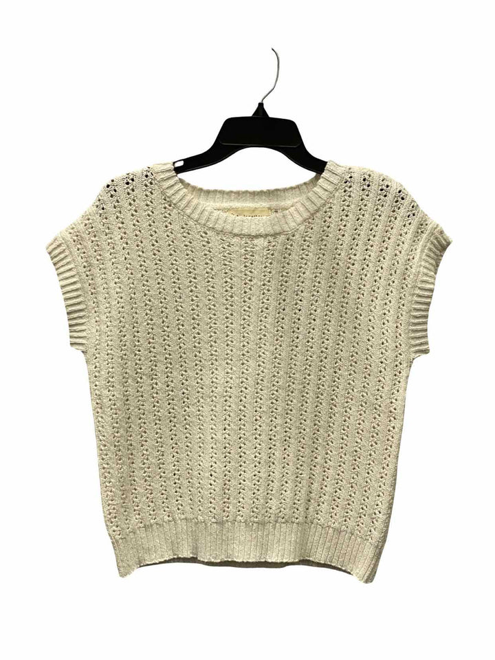 By Together Size S White Sweater