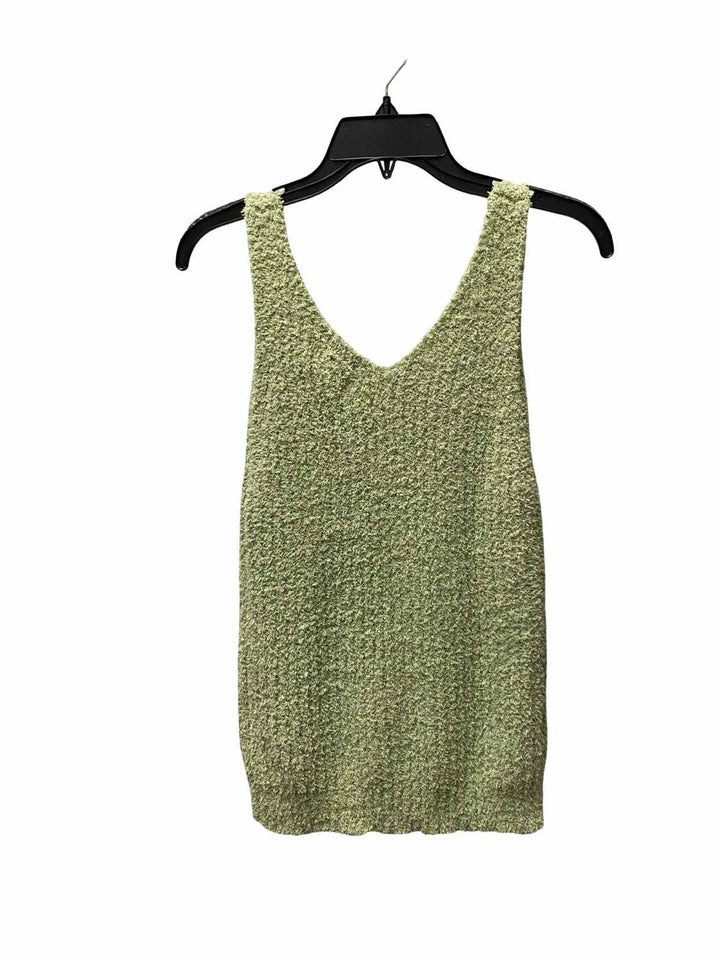 By the River Size L Green Tank Top